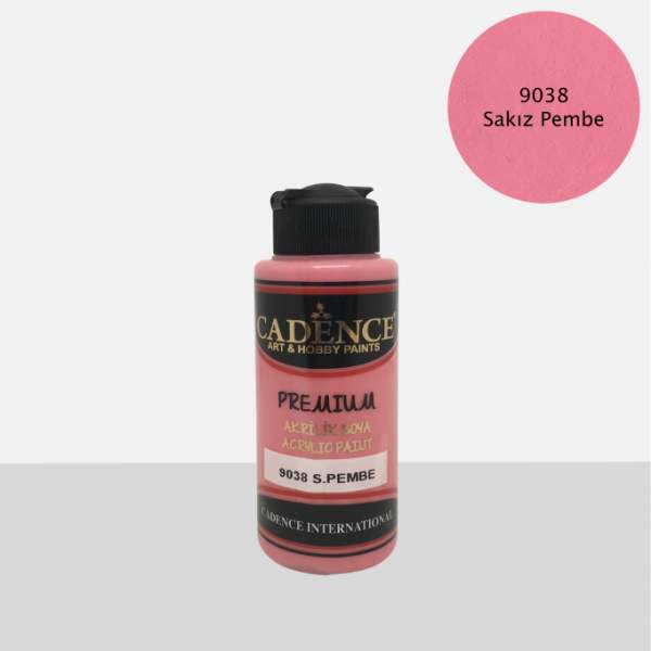 RAYART - Acrylique Premium 120ml Cadence 9038 Rose Bubblegum - Tunisie Meilleur Prix (Beaux-Arts, Graphique, Peinture, Acrylique