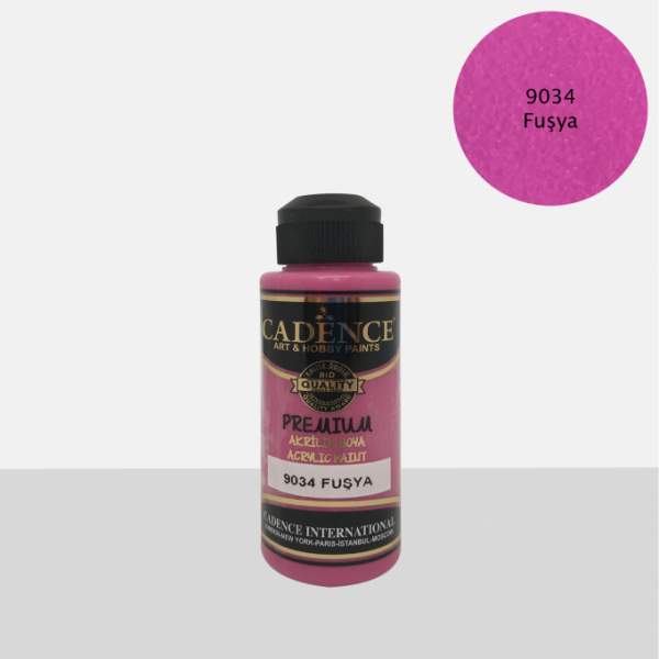 RAYART - Acrylique Premium 120ml Cadence 9034 Fuchsia - Tunisie Meilleur Prix (Beaux-Arts, Graphique, Peinture, Acrylique, Huile