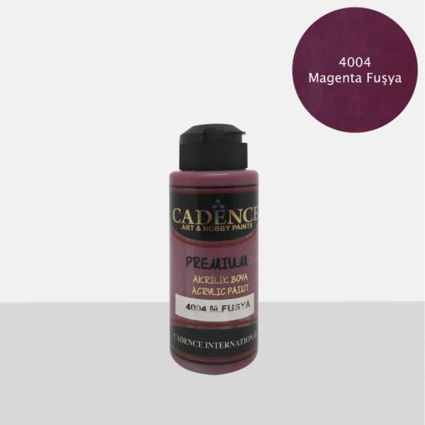 RAYART - Acrylique Premium 120ml Cadence 4004 Magenta - Tunisie Meilleur Prix (Beaux-Arts, Graphique, Peinture, Acrylique, Huile