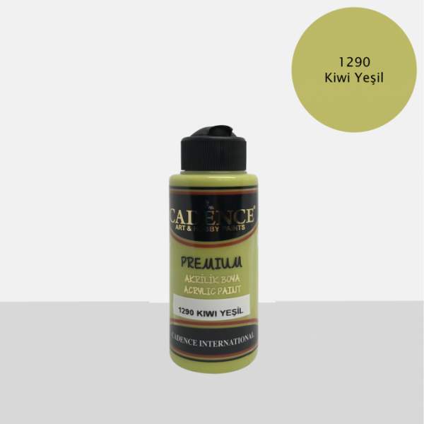 RAYART - Acrylique Premium 120ml Cadence 1290 Vert Kiwi - Tunisie Meilleur Prix (Beaux-Arts, Graphique, Peinture, Acrylique, Hui