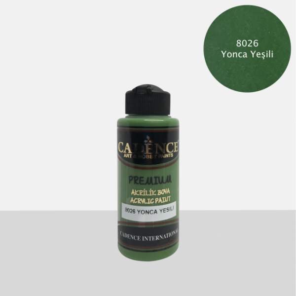 RAYART - Acrylique Premium 120ml Cadence 8026 Vert Trèfle - Tunisie Meilleur Prix (Beaux-Arts, Graphique, Peinture, Acrylique, H