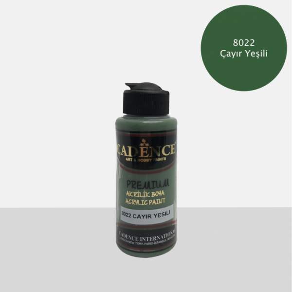 RAYART - Acrylique Premium 120ml Cadence 8022 Vert Pâturage - Tunisie Meilleur Prix (Beaux-Arts, Graphique, Peinture, Acrylique,