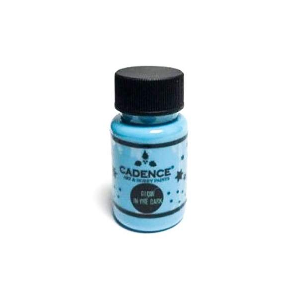 RAYART - Glow in the Dark (phosphorescent) bleu 50 ml Cadence - Tunisie Meilleur Prix (Beaux-Arts, Graphique, Peinture, Acryliqu