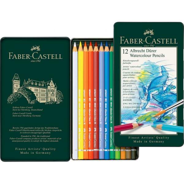 RAYART - Boites De 12 Crayons Aquarelle ALBRECHT DÜRER - Faber Castell - Tunisie Meilleur Prix (Beaux-Arts, Graphique, Peinture,