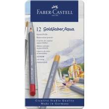 RAYART - Boite métal de 12 Crayon aquarelle Goldfaber Aqua - Faber Castell - Tunisie Meilleur Prix (Beaux-Arts, Graphique, Peint
