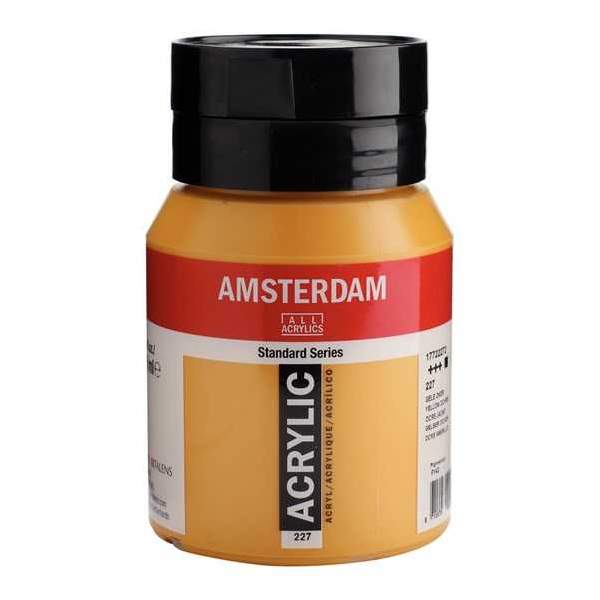 RAYART - Amsterdam Standard Series Acrylique Pot 500 ml Ocre jaune 227 - Tunisie