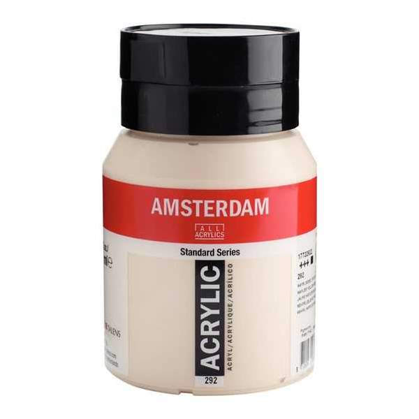 RAYART - Amsterdam Standard Series Acrylique Pot 500 ml Jaune Naples rouge clair 292 - Tunisie Meilleur Prix (Beaux-Arts, Graphi