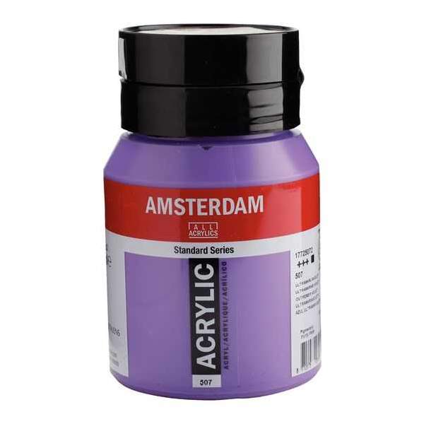 RAYART - Amsterdam Standard Series Acrylique Pot 500 ml Outremer violet 507 - Tunisie
