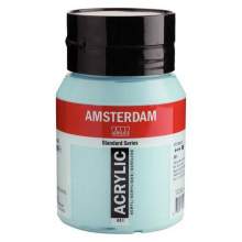 RAYART - Amsterdam Standard Series Acrylique Pot 500 ml Bleu céleste clair 551 - Tunisie