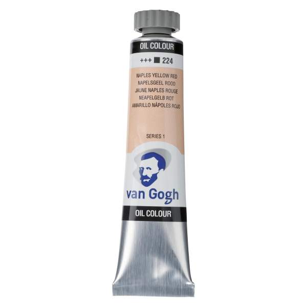 RAYART - Peinture à l’huile Van Gogh – Jaune Naples Rouge 224 – Tube 20 ml - Tunisie Meilleur Prix (Beaux-Arts, Graphique, Peint