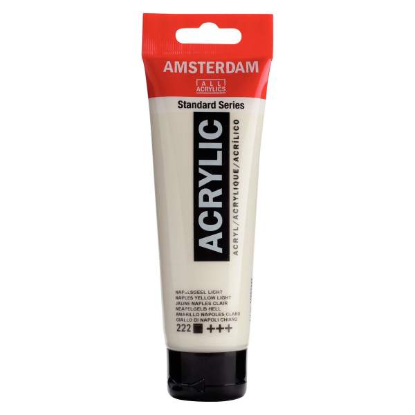 RAYART - Amsterdam Standard Series Acrylique Tube 120 ml Jaune de Naples clair 222 - Tunisie Meilleur Prix (Beaux-Arts, Graphiqu