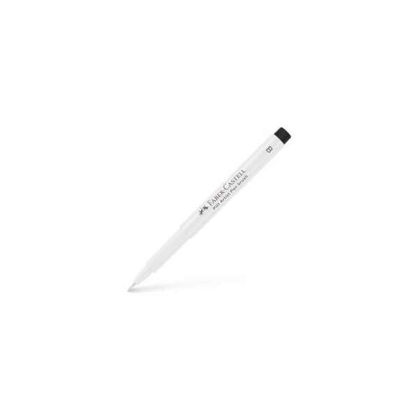 RAYART - Feutre Pitt Artist Pen Brush Blanc Faber Castell - Tunisie Meilleur Prix (Beaux-Arts, Graphique, Peinture, Acrylique, H