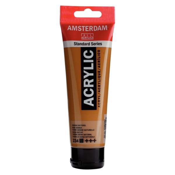 RAYART - Amsterdam Standard Series Acrylique Tube 120 ml Terre de Sienne naturelle 234 - Tunisie Meilleur Prix (Beaux-Arts, Grap