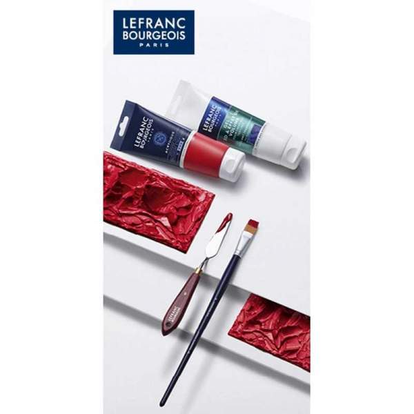 RAYART - Couteau à peindre spatule crantée N°24 - Lefranc Bourgeois - Tunisie
