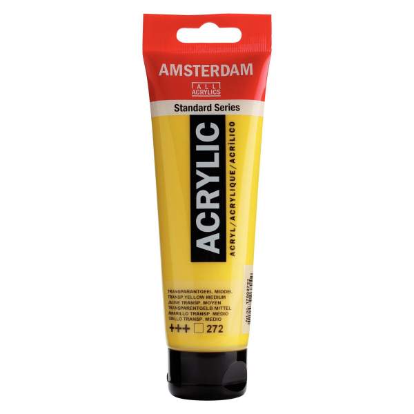 RAYART - Amsterdam Standard Series Acrylique Tube 120 ml Jaune transparent vert 272 - Tunisie Meilleur Prix (Beaux-Arts, Graphiq