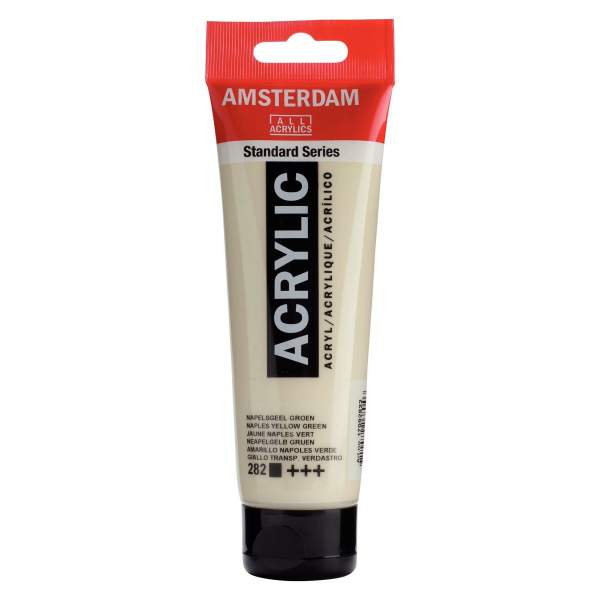 RAYART - Amsterdam Standard Series Acrylique Tube 120 ml Jaune de Naples vert 282 - Tunisie Meilleur Prix (Beaux-Arts, Graphique