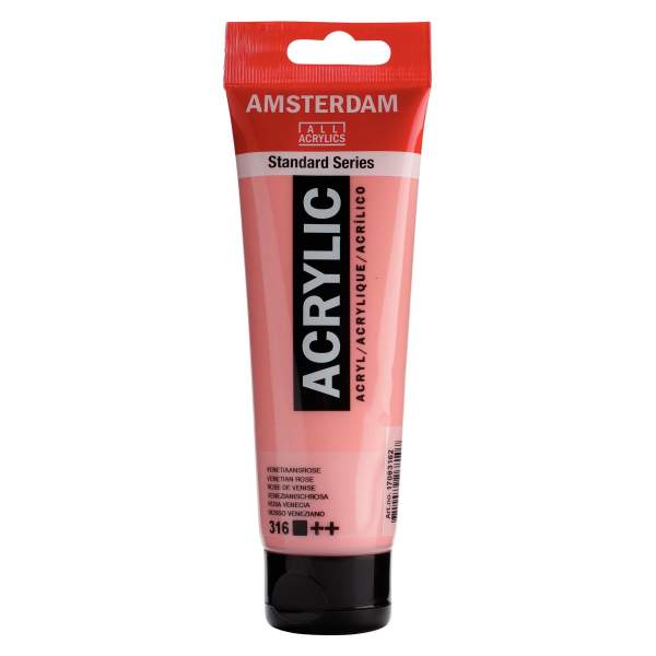 RAYART - Amsterdam Standard Series Acrylique Tube 120 ml Rose de Venise 316 - Tunisie Meilleur Prix (Beaux-Arts, Graphique, Pein