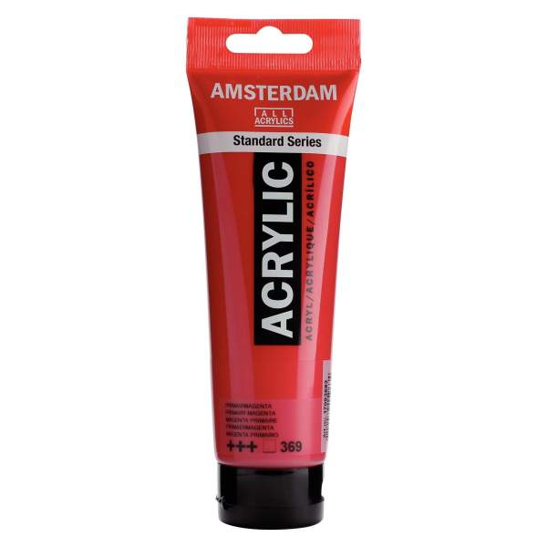 RAYART - Amsterdam Standard Series Acrylique Tube 120 ml Magenta primaire 369 - Tunisie Meilleur Prix (Beaux-Arts, Graphique, Pe