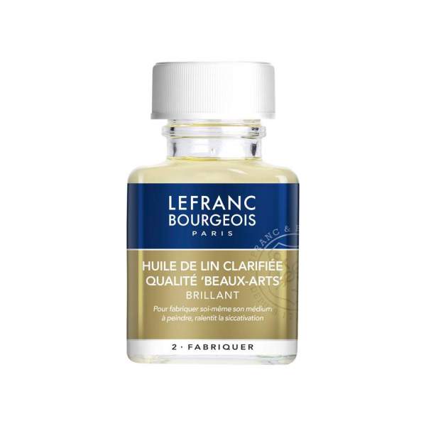 RAYART - Huile de lin clarifiée 75 ml Lefranc & bourgeois - Tunisie Meilleur Prix (Beaux-Arts, Graphique, Peinture, Acrylique, H