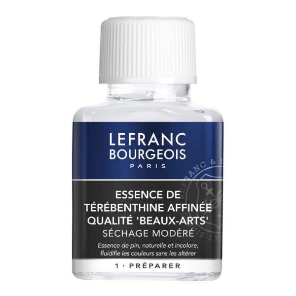 RAYART - Essence de Terebenthine Rectifiee 75 ml Lefranc & Bourgeois - Tunisie Meilleur Prix (Beaux-Arts, Graphique, Peinture, A