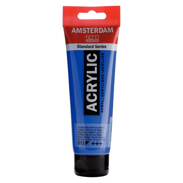 RAYART - Amsterdam Standard Series Acrylique Tube 120 ml Bleu cobalt (Outremer) 512 - Tunisie Meilleur Prix (Beaux-Arts, Graphiq