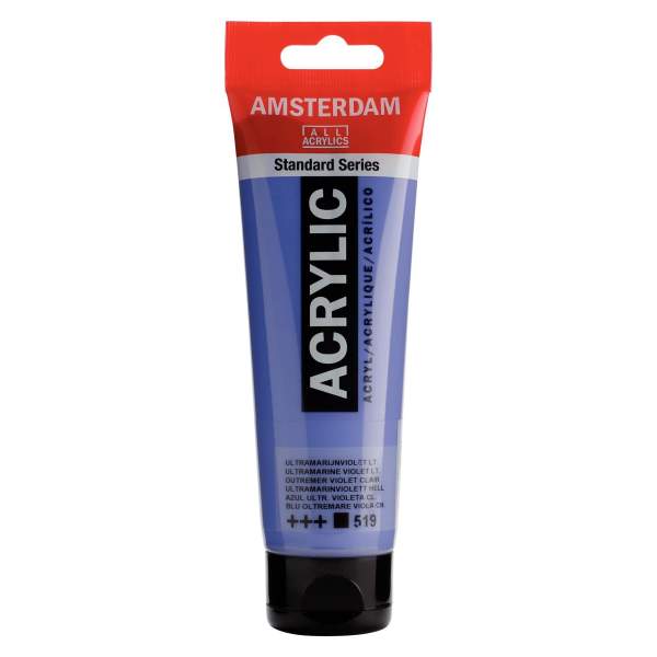 RAYART - Amsterdam Standard Series Acrylique Tube 120 ml Outremer violet clair 519 - Tunisie Meilleur Prix (Beaux-Arts, Graphiqu