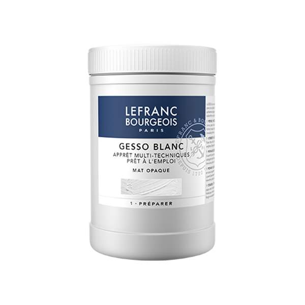 RAYART - Gesso pot 1 L Blanc Lefranc & Bourgeois - Tunisie Meilleur Prix (Beaux-Arts, Graphique, Peinture, Acrylique, Huile, Aqu