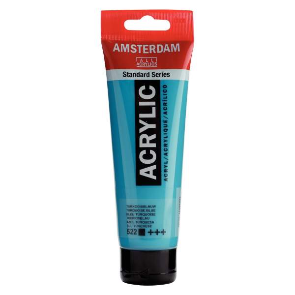 Paris Prix Tube de Peinture Acrylique Matisse 75ml Bleu Turquoise pas cher  