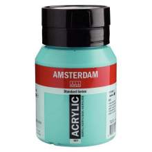 RAYART - Amsterdam Standard Series Acrylique Pot 500 ml Vert turquoise 661 - Tunisie Meilleur Prix (Beaux-Arts, Graphique, Peint