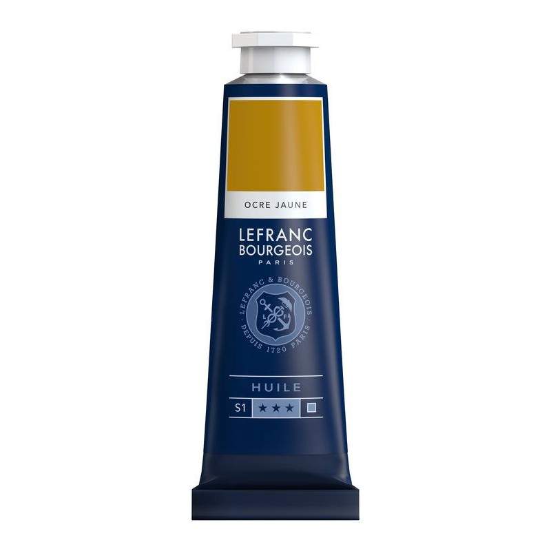 RAYART - Peinture a l'Huile Fine Lefranc Bourgeois - 40ml - Ocre jaune 302 - Tunisie Meilleur Prix (Beaux-Arts, Graphique, Peint