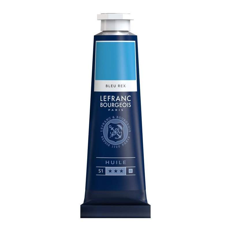 RAYART - Huile Fine Lefranc Bourgeois - 40ml - Bleu rex 067 - Tunisie Meilleur Prix (Beaux-Arts, Graphique, Peinture, Acrylique,