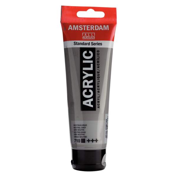 RAYART - Amsterdam Standard Series Acrylique Tube 120 ml Gris neutre 710 - Tunisie Meilleur Prix (Beaux-Arts, Graphique, Peintur