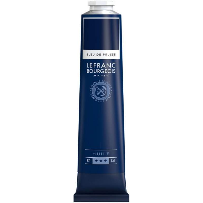 RAYART - Huile Fine Lefranc Bourgeois - 150ml - Bleu de prusse 046 - Tunisie Meilleur Prix (Beaux-Arts, Graphique, Peinture, Acr