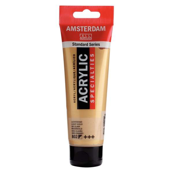 RAYART - Amsterdam Standard Series Acrylique Tube 120 ml Or Clair 802 - Tunisie Meilleur Prix (Beaux-Arts, Graphique, Peinture, 