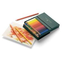 RAYART - Crayon de couleur Polychromos, boîte studio de 36 Faber Castell - Tunisie Meilleur Prix (Beaux-Arts, Graphique, Peintur