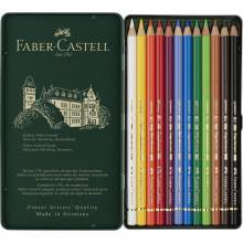 RAYART - Crayon de couleur Polychromos, boîte de 12 Faber Castell - Tunisie Meilleur Prix (Beaux-Arts, Graphique, Peinture, Acry