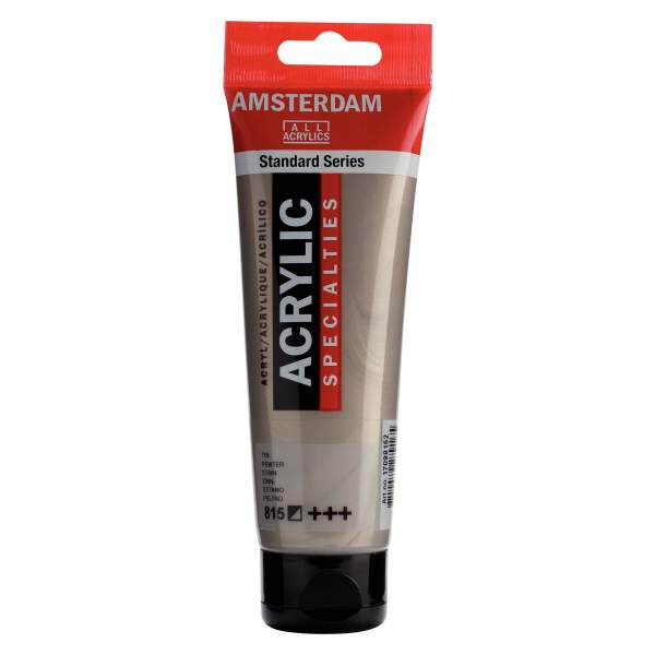 RAYART - Amsterdam Standard Series Acrylique Tube 120 ml Etain 815 - Tunisie Meilleur Prix (Beaux-Arts, Graphique, Peinture, Acr