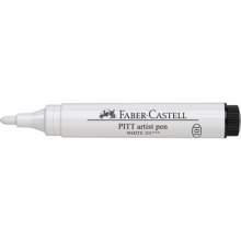 RAYART - Feutre Pitt Artist Pen Blanc 2,5MM Faber Castell - Tunisie Meilleur Prix (Beaux-Arts, Graphique, Peinture, Acrylique, H