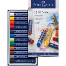 RAYART - Pastel a l'huile de 12 Faber Castell Tunisie