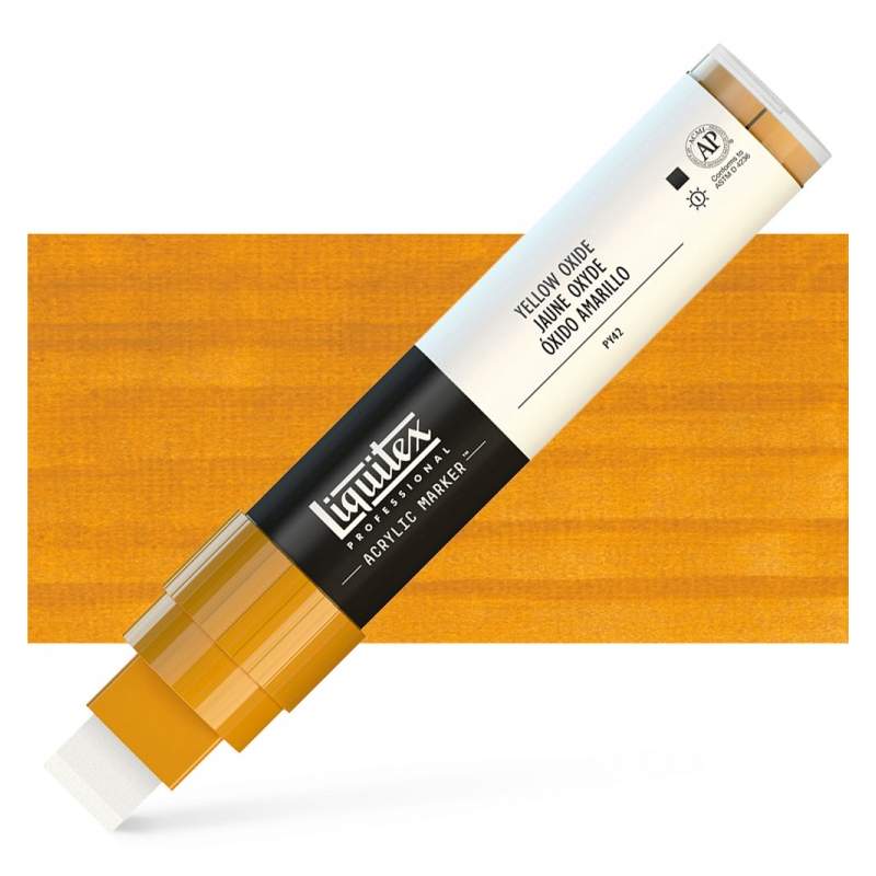 RAYART - Marqueur Liquitex pointe large 15mm jaune oxyde 416 - Tunisie Meilleur Prix (Beaux-Arts, Graphique, Peinture, Acrylique