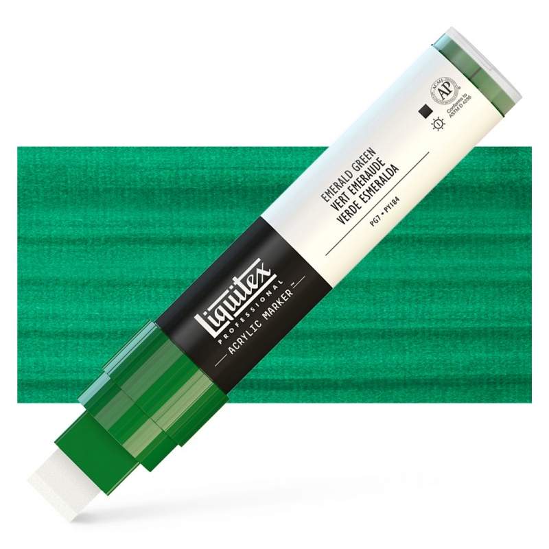 RAYART - Marqueur Liquitex pointe large 15mm vert emraude 450 - Tunisie Meilleur Prix (Beaux-Arts, Graphique, Peinture, Acryliqu