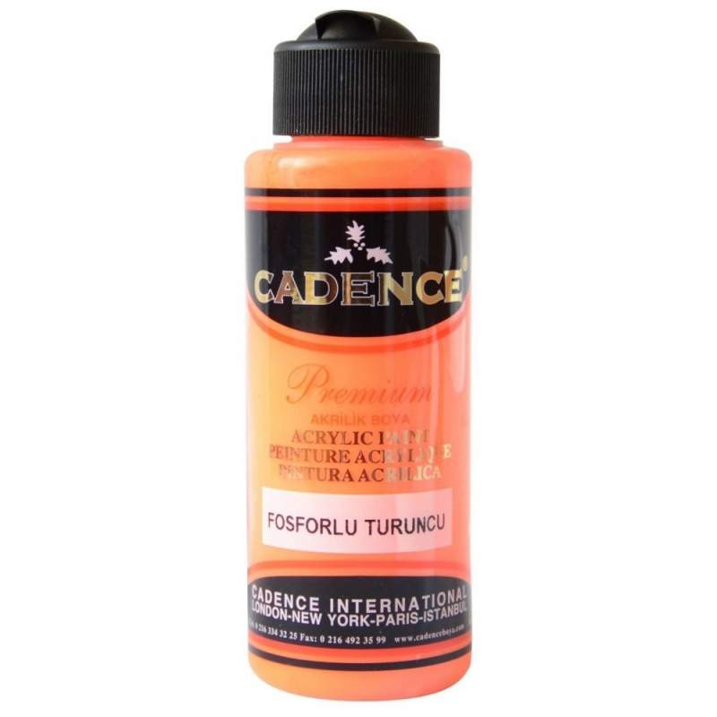 RAYART - Acrylique Premium 120ml Cadence orange fluo - Tunisie Meilleur Prix (Beaux-Arts, Graphique, Peinture, Acrylique, Huile,