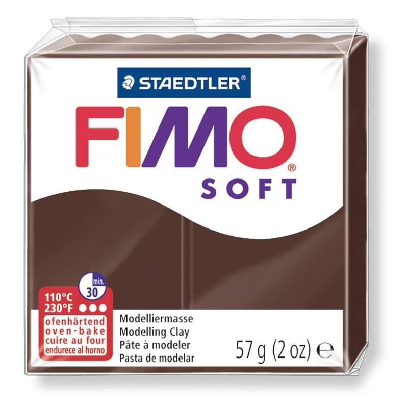 RAYART - Pâte Fimo soft chocolat 75 - 57 gr - Tunisie Meilleur Prix (Beaux-Arts, Graphique, Peinture, Acrylique, Huile, Aquarell