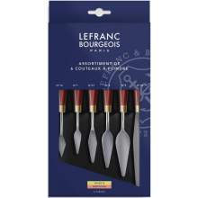 Set 6 Couteaux à Peindre - Lefranc Bourgeois