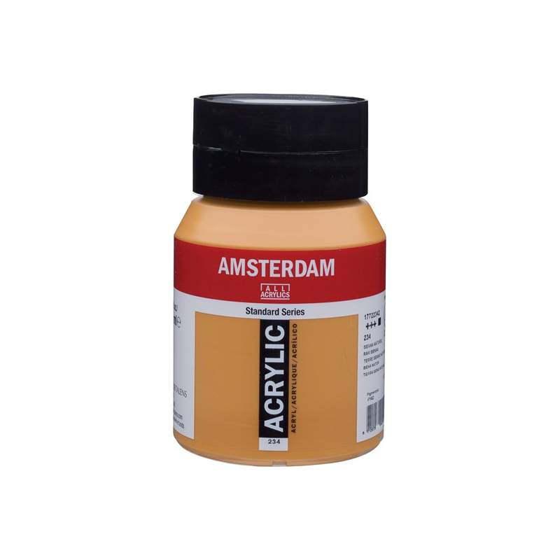 RAYART - Amsterdam Standard Series Acrylique Pot 500 ml Terre de sienne naturelle 234 - Tunisie Meilleur Prix (Beaux-Arts, Graph