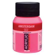 RAYART - Amsterdam Standard Series Acrylique Pot 500 ml Reflex Rose (Fluo) 384 - Tunisie