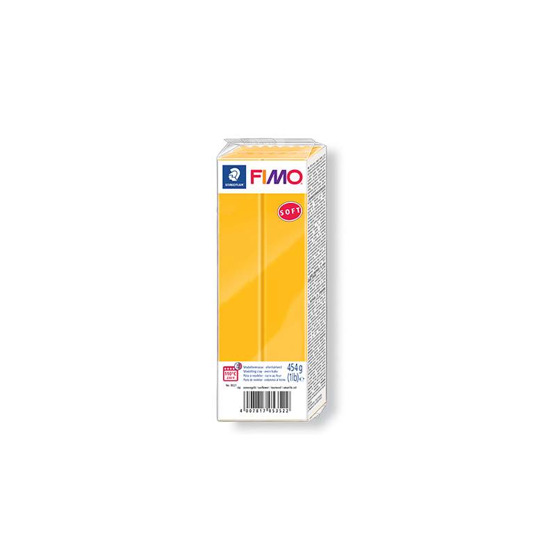 RAYART - Pâte Fimo soft tournesol 16 - 454 gr - Tunisie Meilleur Prix (Beaux-Arts, Graphique, Peinture, Acrylique, Huile, Aquare