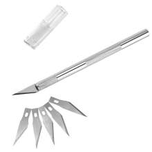 RAYART - Cutter de Précision + 5 Lames de Rechange - Tunisie Meilleur Prix (Beaux-Arts, Graphique, Peinture, Acrylique, Huile, A