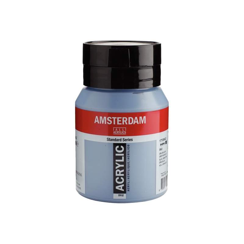 RAYART - Amsterdam Standard Series Acrylique Pot 500 ml Bleu Grisâtre 562 - Tunisie Meilleur Prix (Beaux-Arts, Graphique, Peintu