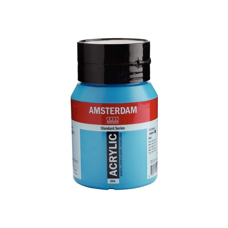 RAYART - Amsterdam Standard Series Acrylique Pot 500 ml Bleu Brillant 564 - Tunisie Meilleur Prix (Beaux-Arts, Graphique, Peintu